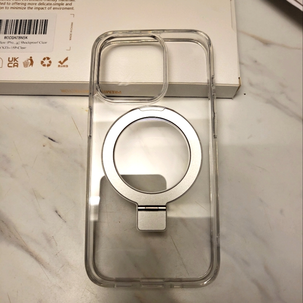 Iphone 15 Plus Clear Case with Screen Protector Included Brand New
